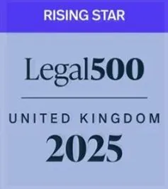 Rising Star – Legal 500 Uk 2025