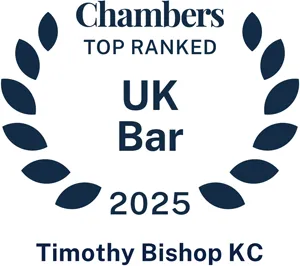 Chambers ranked in UK Bar 2025