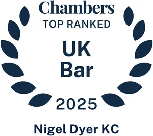 Chambers ranked in UK Bar 2025