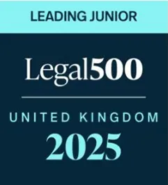 Leading Junior – Legal 500 Uk 2025