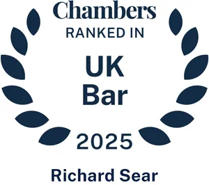 Chambers ranked in UK Bar 2025